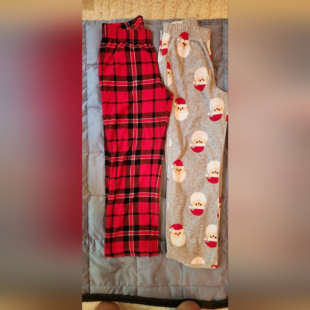 Youth Fleece Holiday PJ Psnts